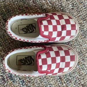 red checkered vans